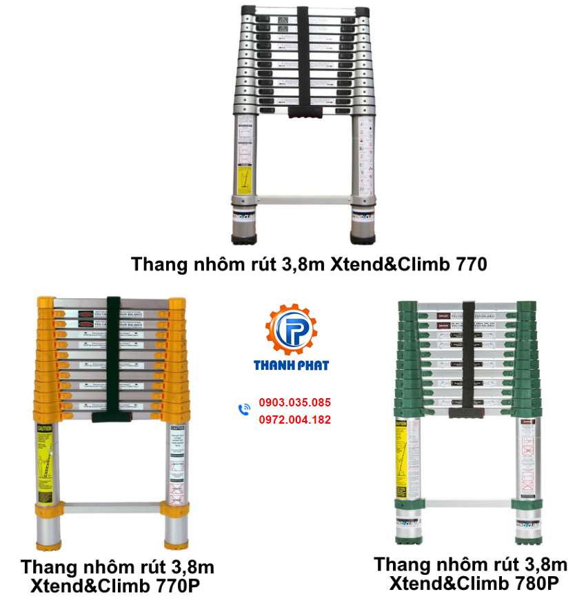 thang nhôm rút Xtend & Climb giá rẻ